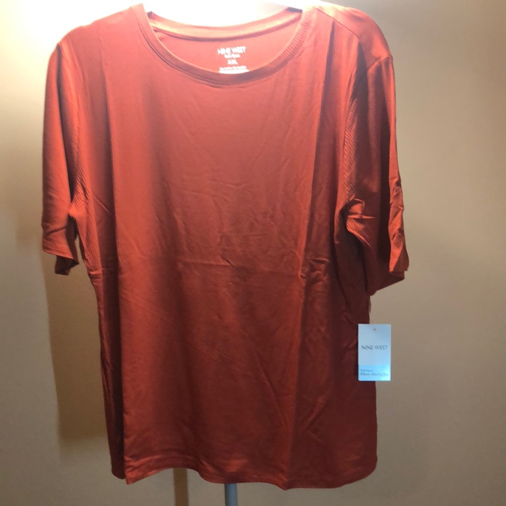 Nine West Women's Orange Shirt